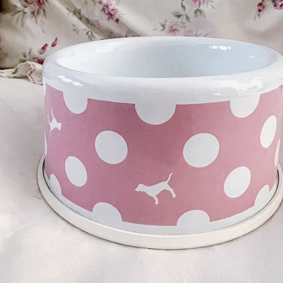 VS PINK Victoria’s Secret DOG BOWL RARE Collector Item - Picture 2 of 10
